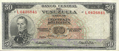 Diseño D, Tipo A. Fecha Junio 02 1964. Serie L7