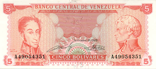 Diseño B, Tipo B. Fecha Septiembre 21 1989. Serie A8