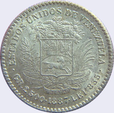 Diseño A, Tipo A. Fecha 1887