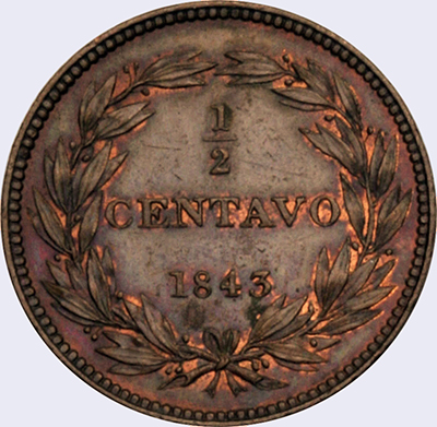 Design A, Type A. Date 1843